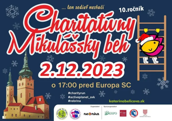 10.ročník Mikulášskeho Charitatívneho behu - Rebrina.