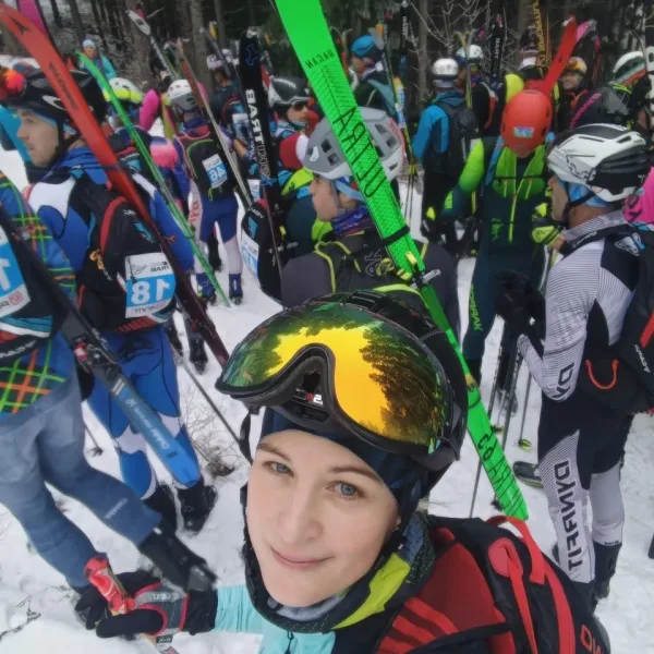 Kika Lapinová na MSR v skialpinizme 2026